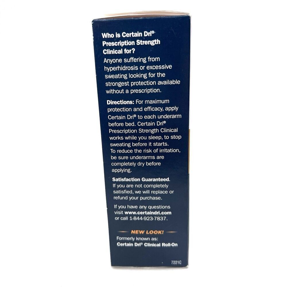 Certain Dri Prescription Strength Clinical Antiperspirant Deodorant - Picture 3 of 4